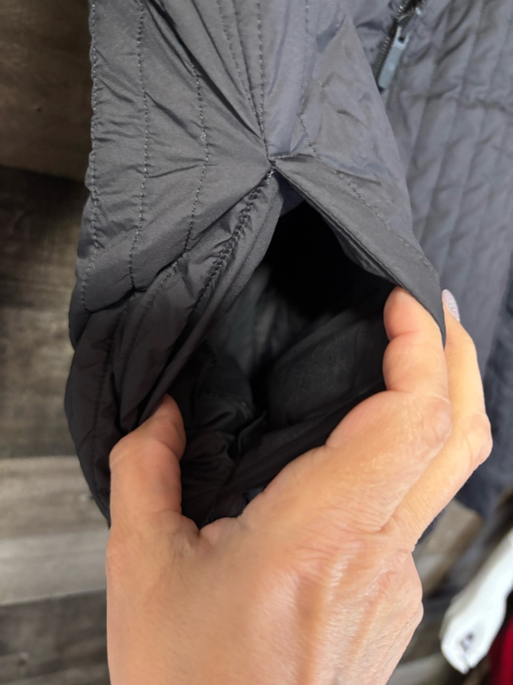 lululemon athletica Black Reversable Bomber Jacket Size 4 - Picture 8 of 10